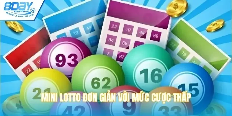 Mini Lotto đơn giản với mức cược thấp